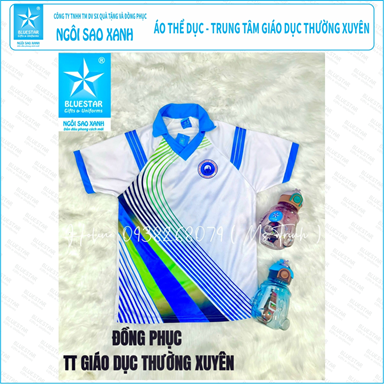 ÁO THỂ DỤC TRUNG TÂM GIÁO DỤC THƯỜNG XUYÊN